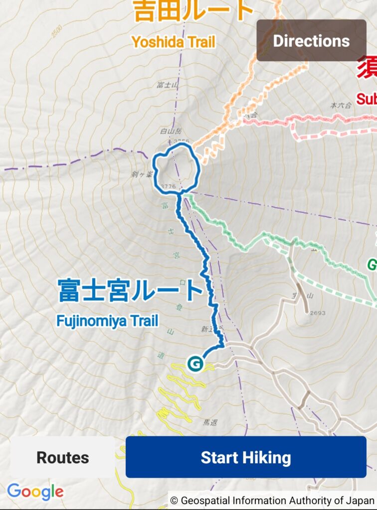 후지산 후지노미야 코스